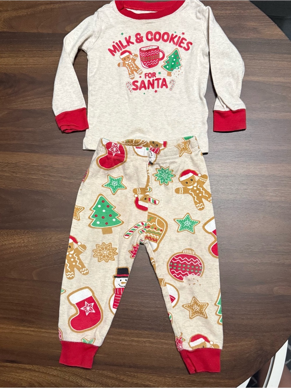 Baby boy Christmas pajama set